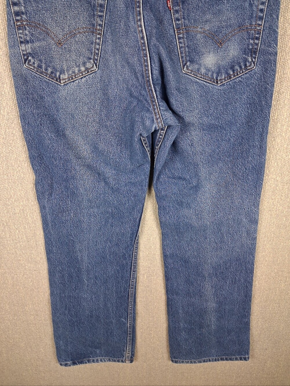 Levi’s 517 Bootcut Jeans Mens 36x34 Blue Denim Medium Wash Workwear Classic - Picture 7 of 12